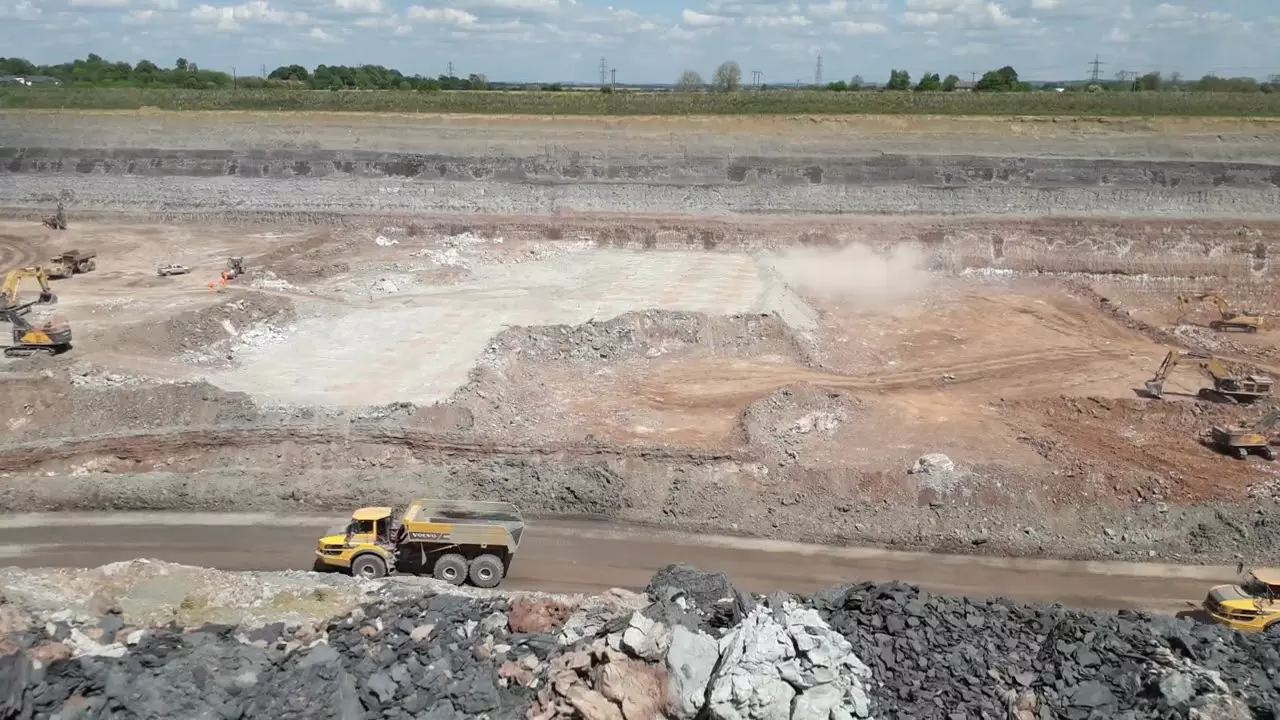 British Gypsum - Mining Blast thumbnail
